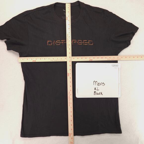 Disturbed 2022 Tour Band Graphic T Shirt Adult Mens Size Extra Large XL Black - Picture 5 of 9